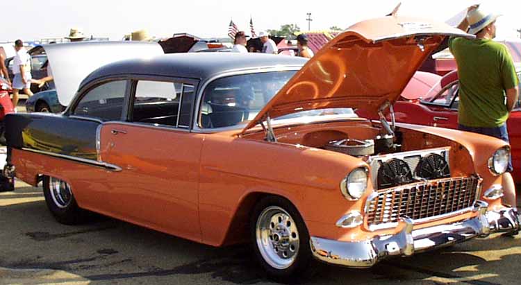 55 Chevy 2dr Sedan Pro Street