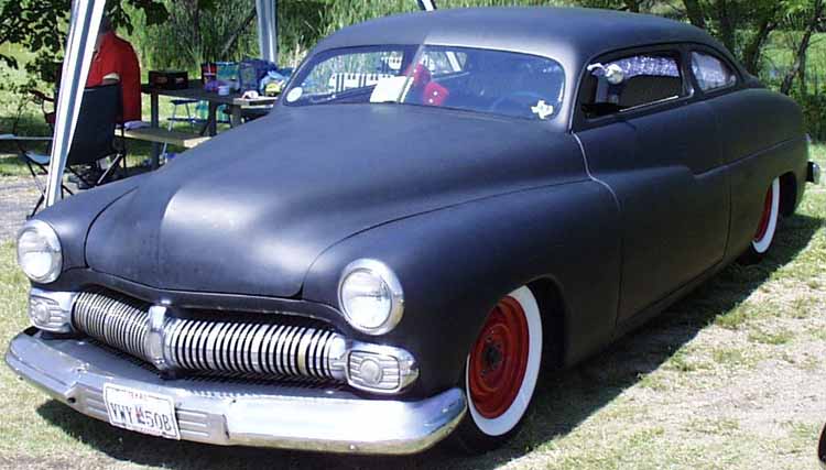 50 Mercury Chopped Tudor Sedan Lead Sled