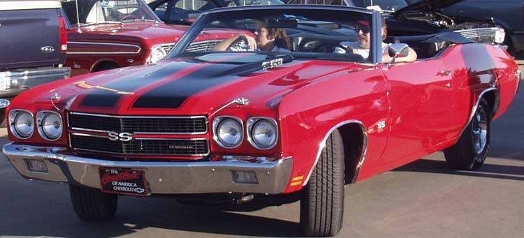 70 Chevy SS 396 Convertible