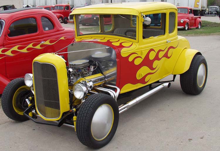 31 Ford Model A Hiboy Coupe