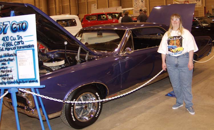 67 Pontiac GTO 2dr Hardtop w/Kim Fry