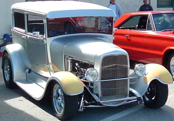 28 Ford Model A Chopped Tudor Sedan