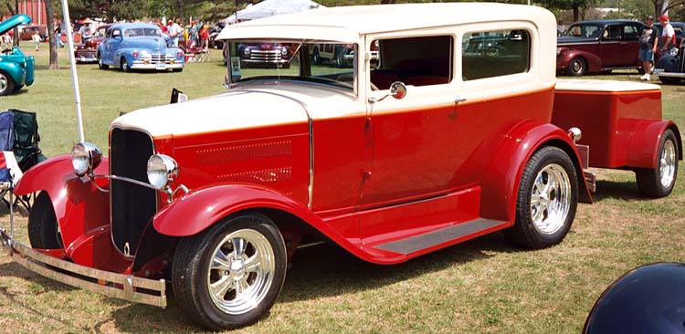 30 Ford Model A Chopped Tudor Sedan