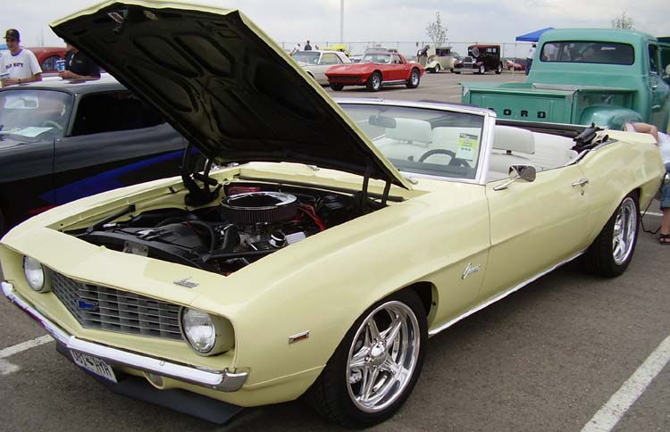 69 Chevy Camaro Convertible