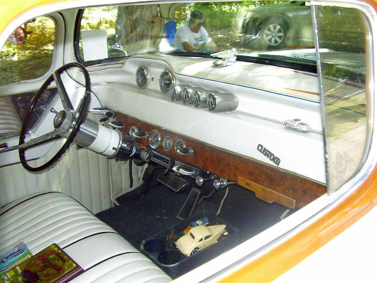 56 Chevy Chopped Pickup Custom Dash
