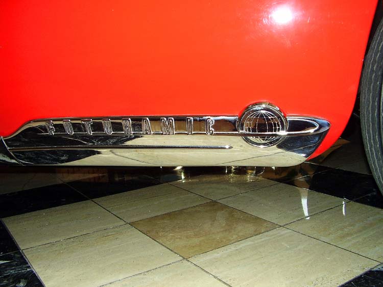 49 Oldsmobile Convertible Futuramic Mascot