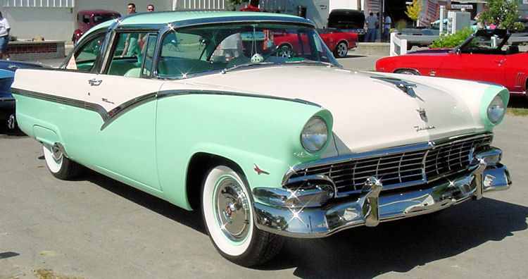 56 Ford Crown Victoria Coupe