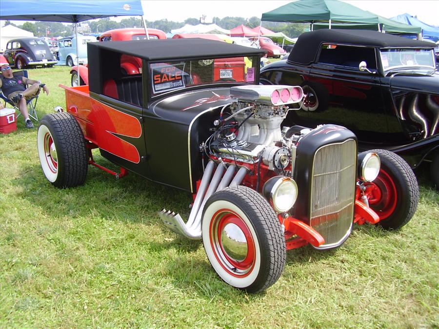 30 Ford Model A Hiboy Roadster Pickup
