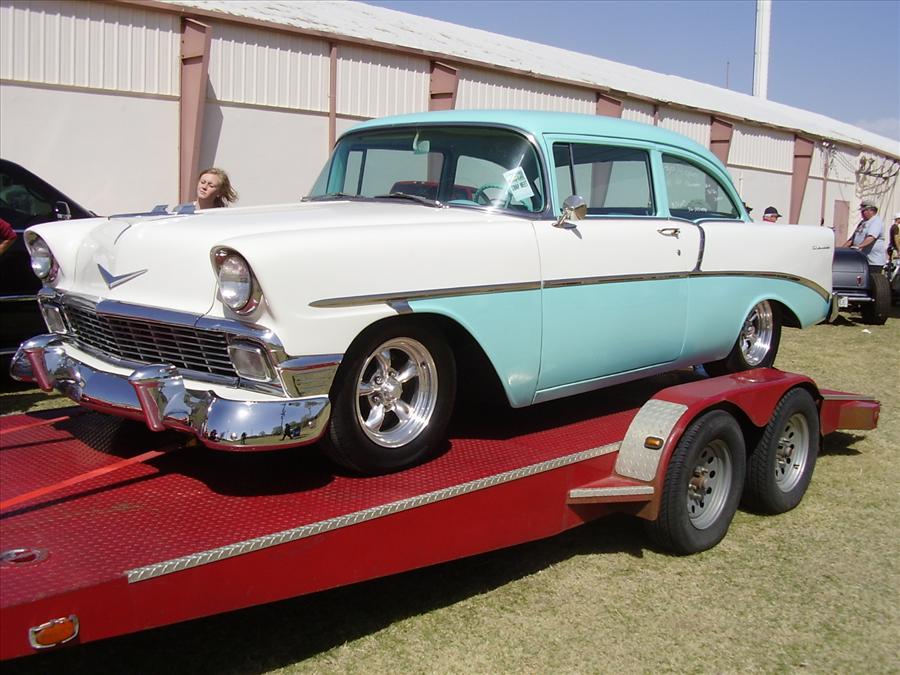 56 Chevy 2dr Sedan