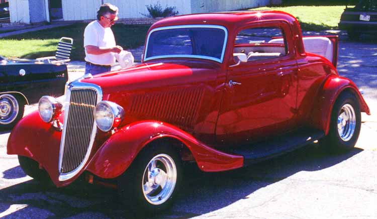 34 Ford 3 Window Coupe
